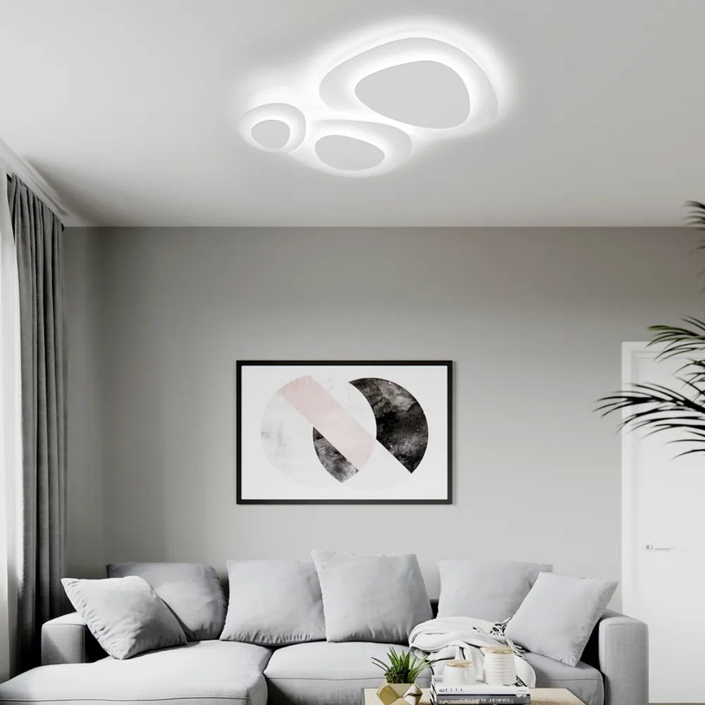 Modern LED Flush Mount Ceiling Light – Nordic